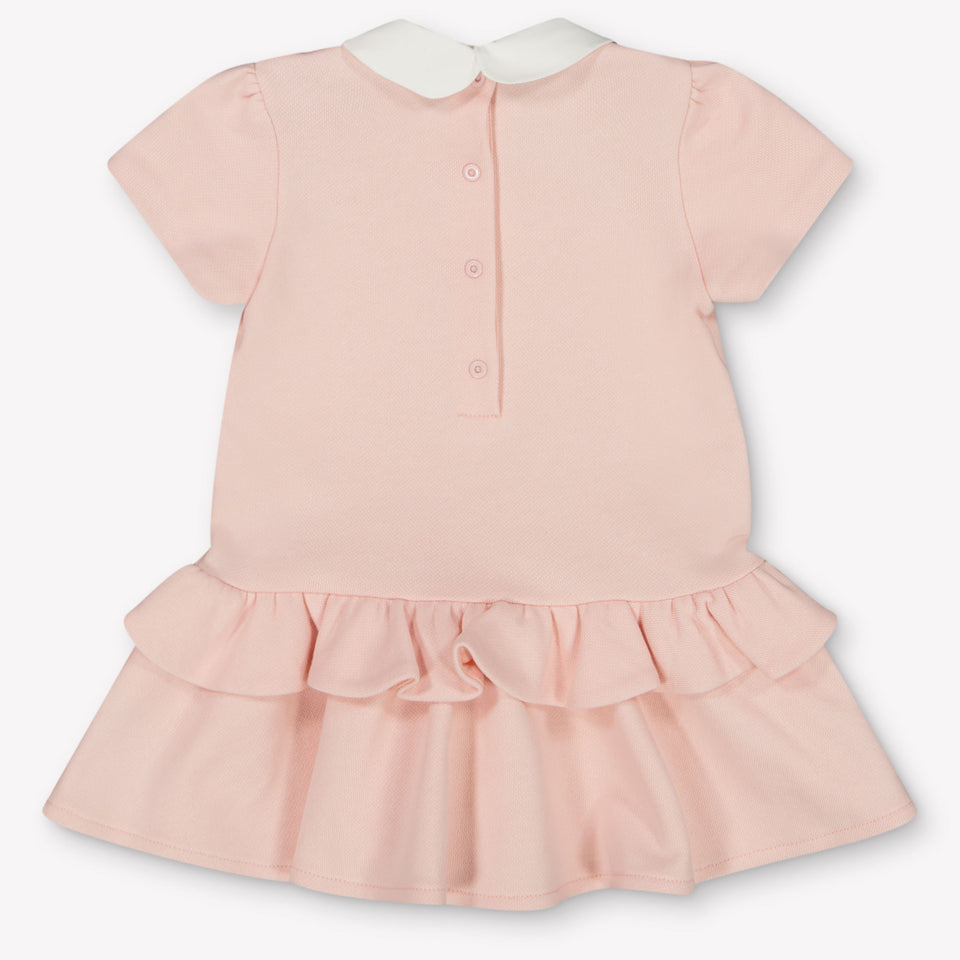 Fendi Baby Meisjes Jurk In Licht Roze
