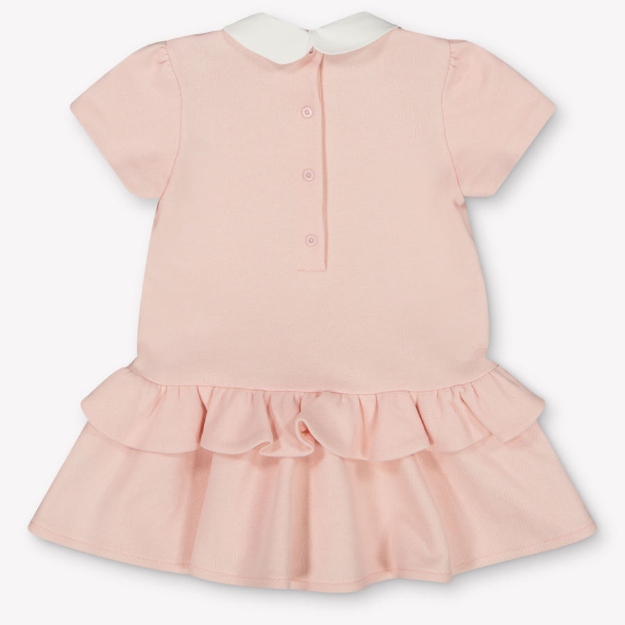 Fendi Baby Meisjes Jurk In Licht Roze