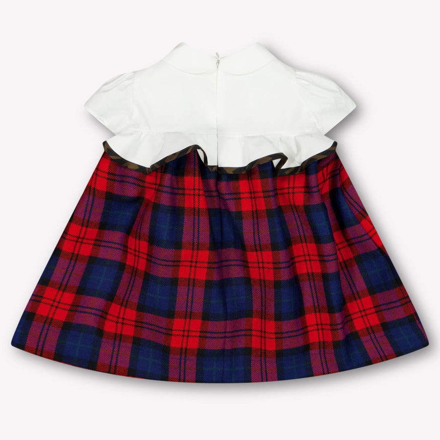 Fendi Baby Meisjes Jurk In Rood