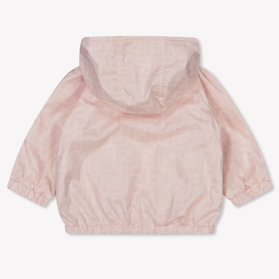 Fendi Baby Unisex Tussenjas In Licht Roze