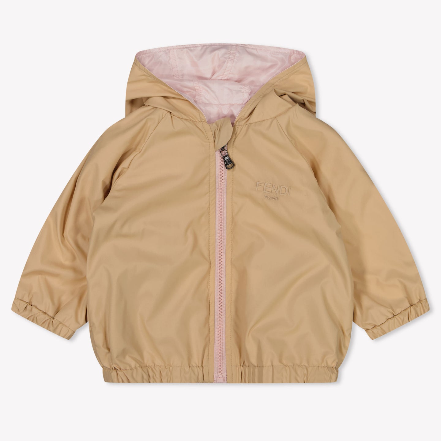 Fendi Baby Unisex Tussenjas In Licht Roze