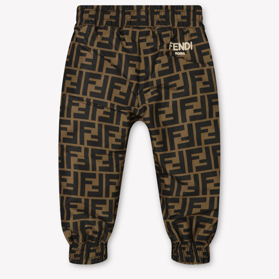 Fendi Baby Unisex Broek In Beige
