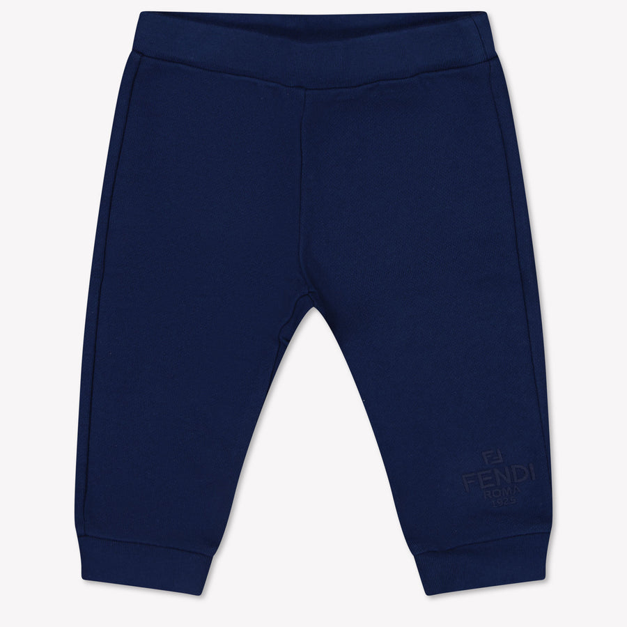 Fendi Baby Unisex Pants  Navy