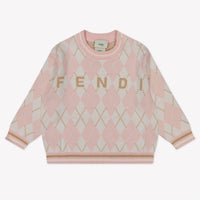 Fendi Baby Unisex Sweater  Light Pink