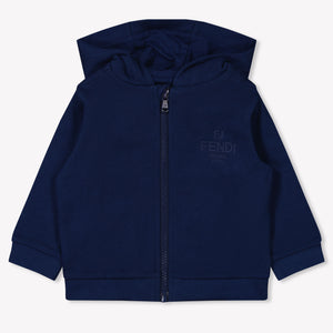 Fendi Baby Unisex Sweater  Navy
