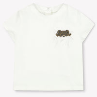 Fendi Baby Unisex T-Shirt  White