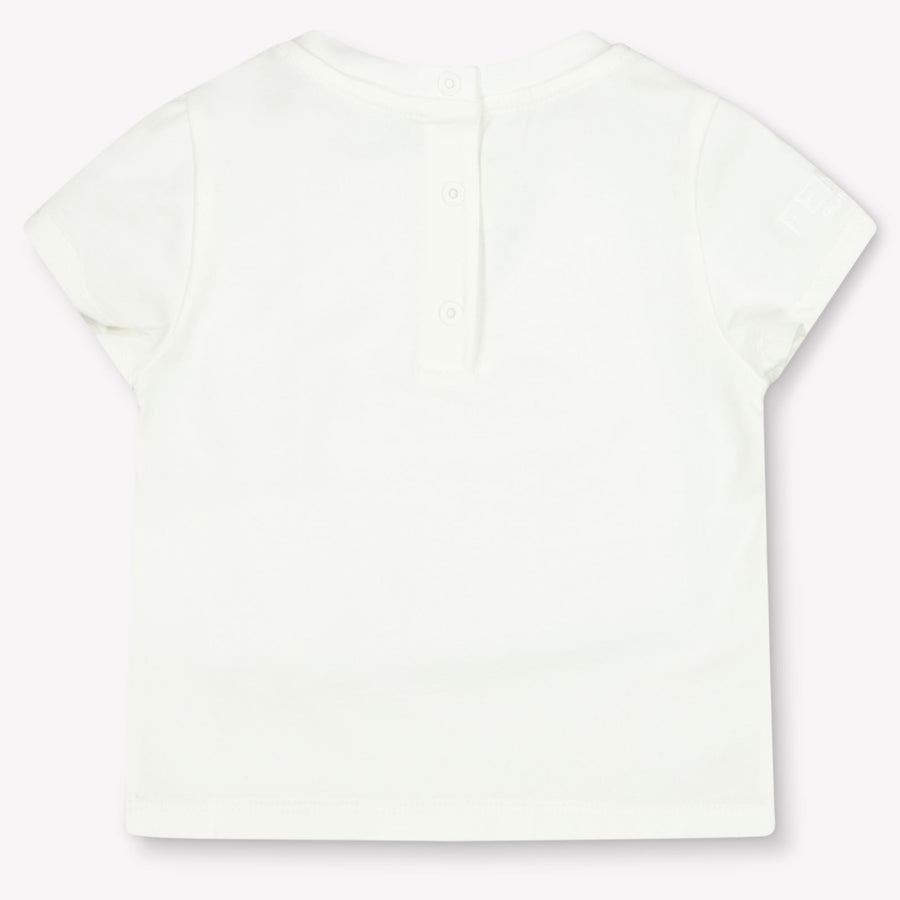 Fendi Baby Unisex T-Shirt  White