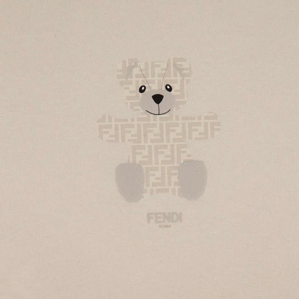 Fendi Baby Unisex Accessoire In Beige