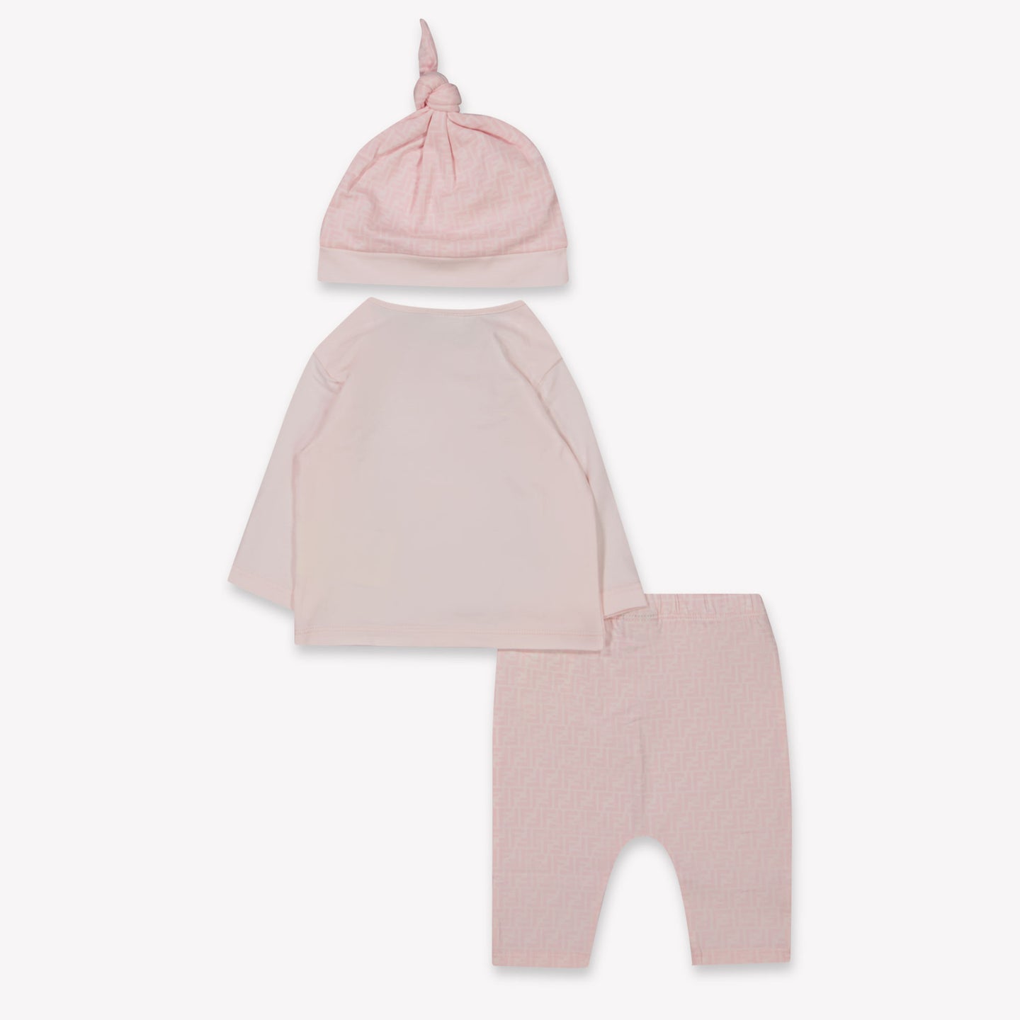 Fendi Baby Unisex Boxpakje In Licht Roze