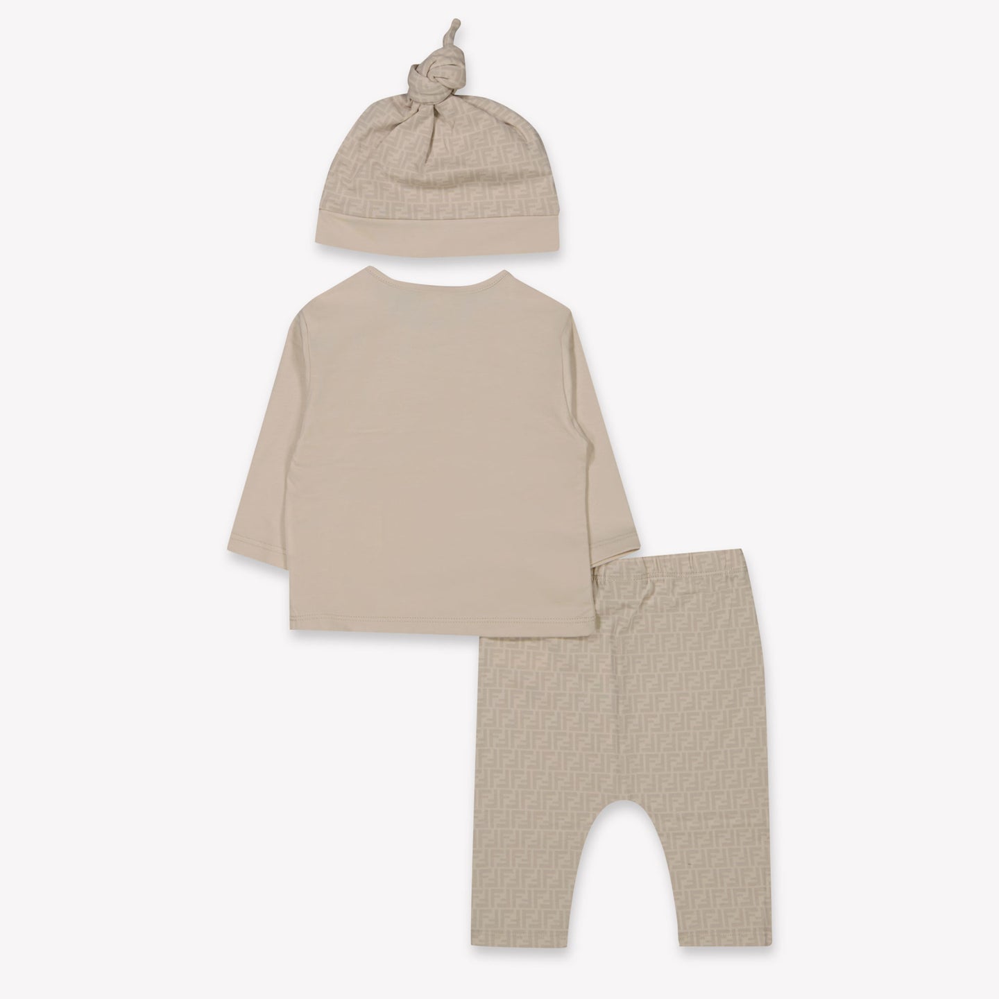 Fendi Baby Unisex Playsuit  Beige