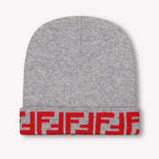 Fendi Baby Unisex Hat  Gray