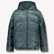 Givenchy Kinder Jongens Winterjas In Donker Groen