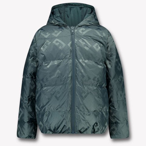 Givenchy Kids Boys Winter Jacket  Dark Green