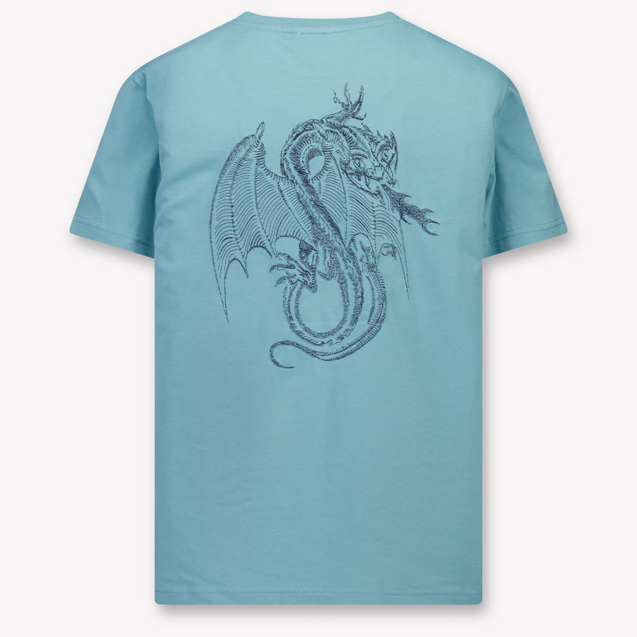 Givenchy Kids Boys T-shirt in Light Blue