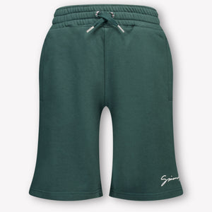 Givenchy Kinder Jongens Shorts In Donker Groen