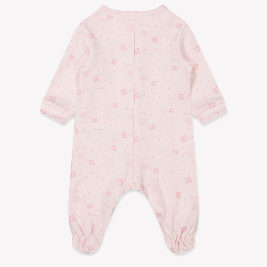 Givenchy Baby Unisex Playsuit  Light Pink