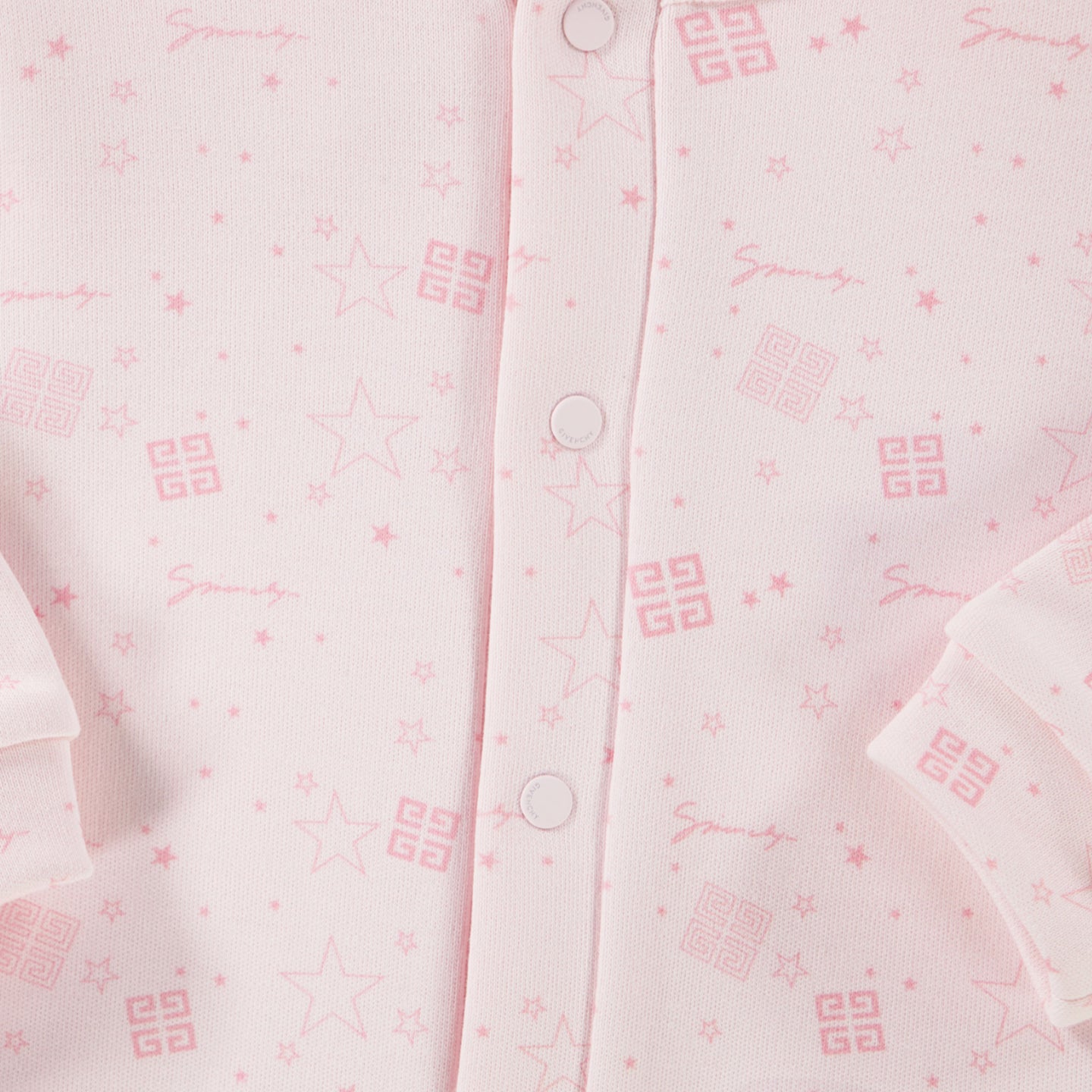 Givenchy Baby Unisex Playsuit  Light Pink
