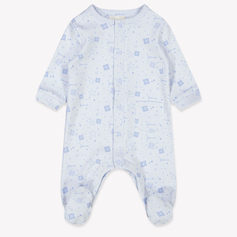 Givenchy Baby Unisex Playsuit  Light Blue