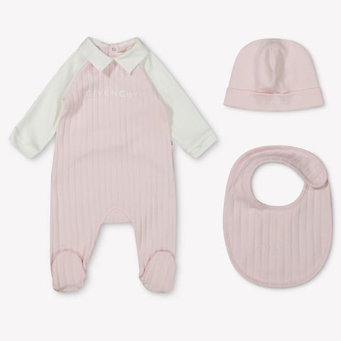 Givenchy Baby Unisex Boxpakje In Licht Roze