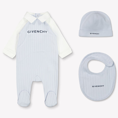 Givenchy Baby Unisex Boxpakje In Licht Blauw