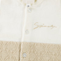 Givenchy Baby Unisex Playsuit  Beige