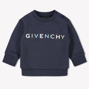Givenchy Baby Unisex Trui In Navy