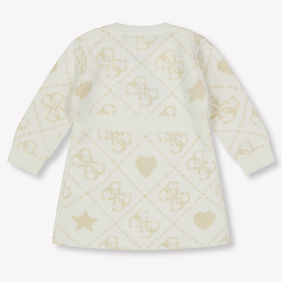 Guess Baby Girls Dress  Offwhite
