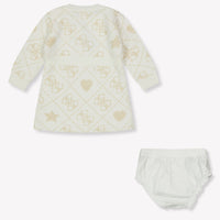 Guess Baby Girls Dress  Offwhite