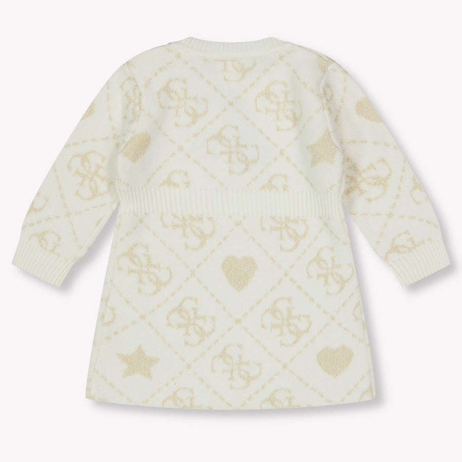 Guess Baby Girls Dress  Offwhite
