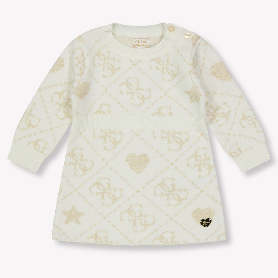 Guess Baby Girls Dress  Offwhite
