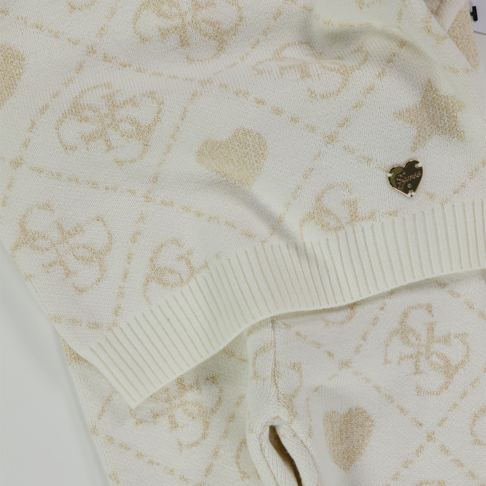 Guess Baby Girls Set  Offwhite