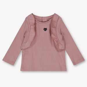 Guess Baby Girls T-Shirt  Old Pink