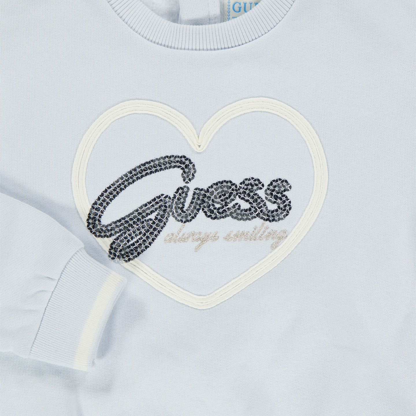 Guess Baby Girls Sweater  Light Blue