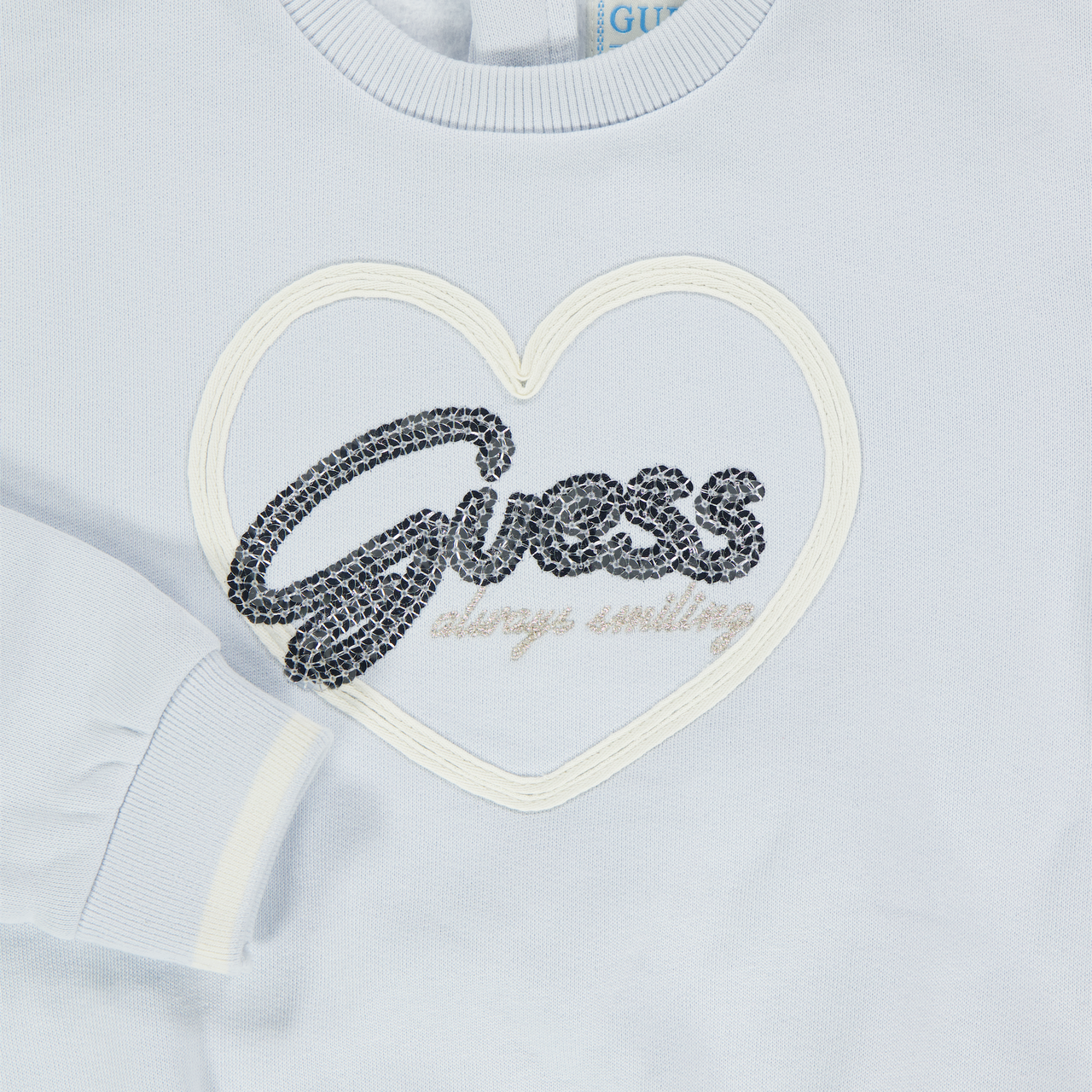 Guess Baby Girls Sweater  Light Blue