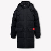 HUGO Kids Boys Winter Jacket  Black