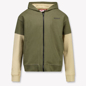 HUGO Kids Boys Vest  Army