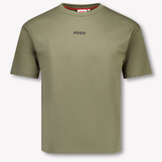 HUGO Kinder Jongens T-Shirt In Mint