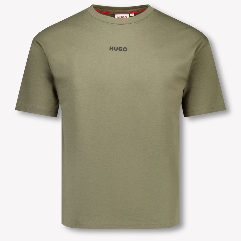 HUGO Kinder Jongens T-Shirt In Mint
