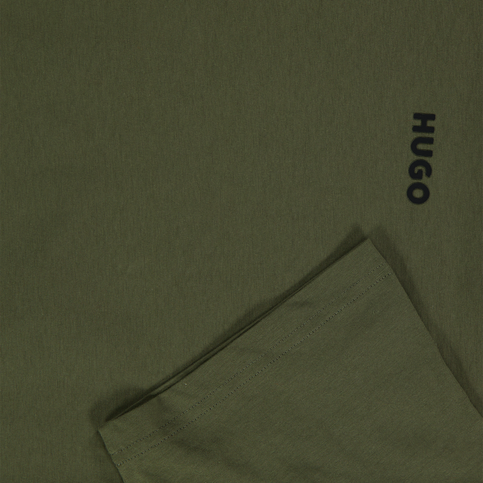 HUGO Kinder Jongens T-Shirt In Mint