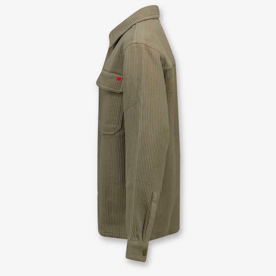 HUGO Kids Boys Blouse  Khaki