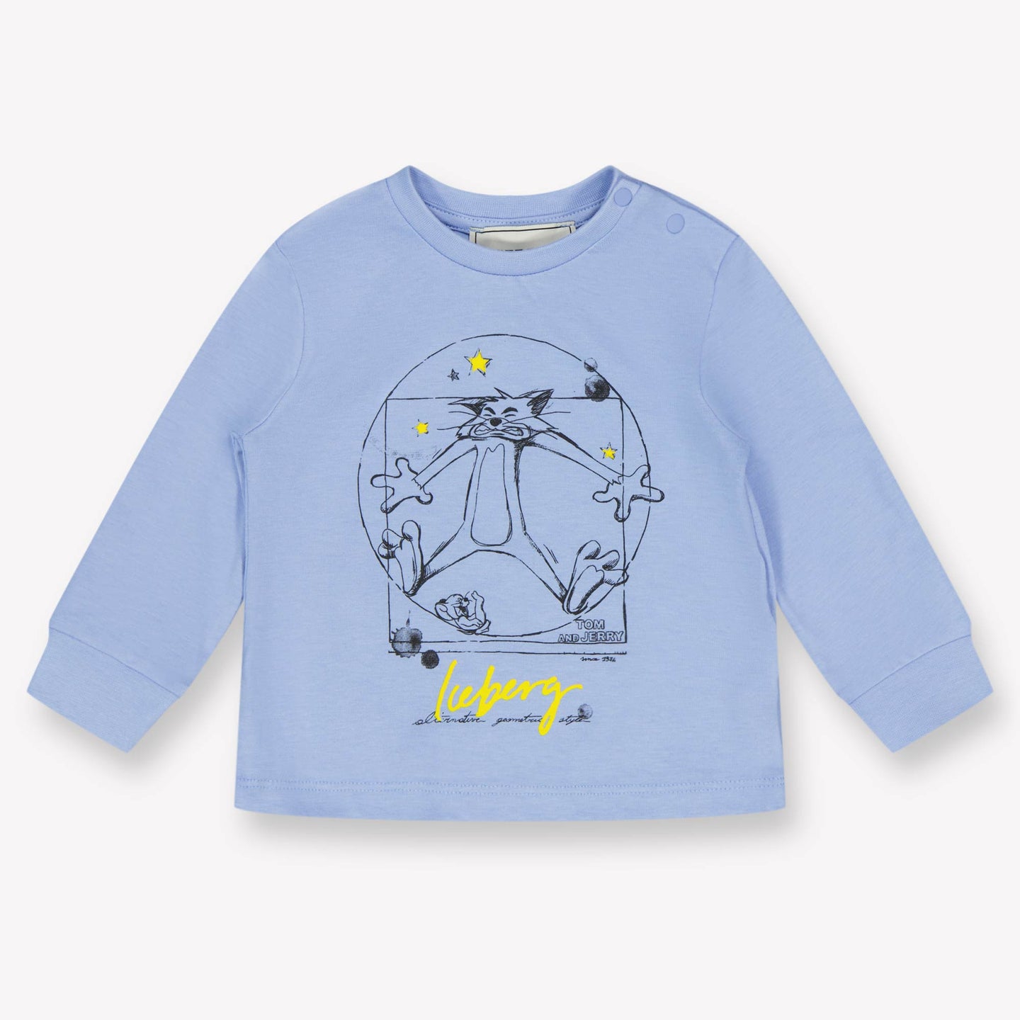 Iceberg Baby Jongens T-Shirt In Licht Blauw