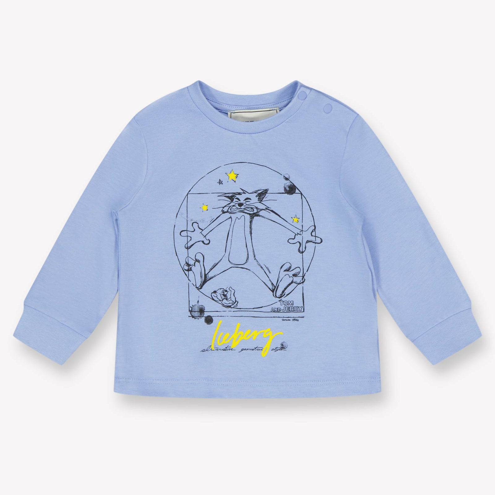 Iceberg Baby Jongens T-Shirt In Licht Blauw