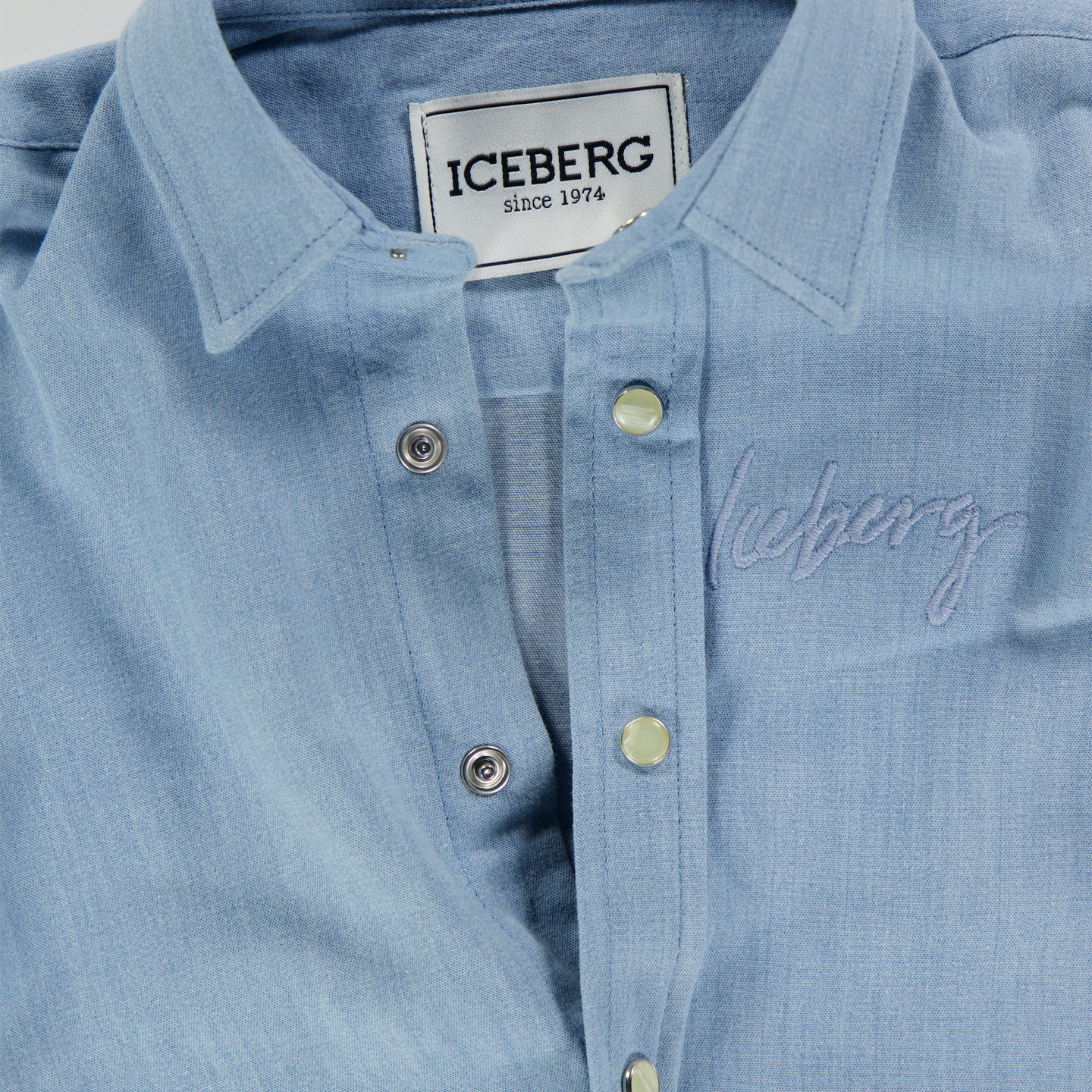 Iceberg Baby Boys Blouse  Light Blue
