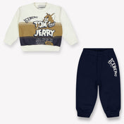Iceberg Baby Jongens Joggingpak In Off White