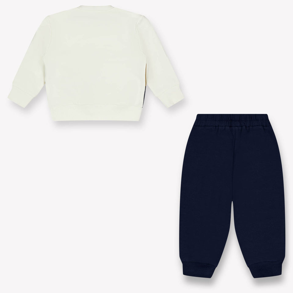 Iceberg Baby Jongens Joggingpak In Off White