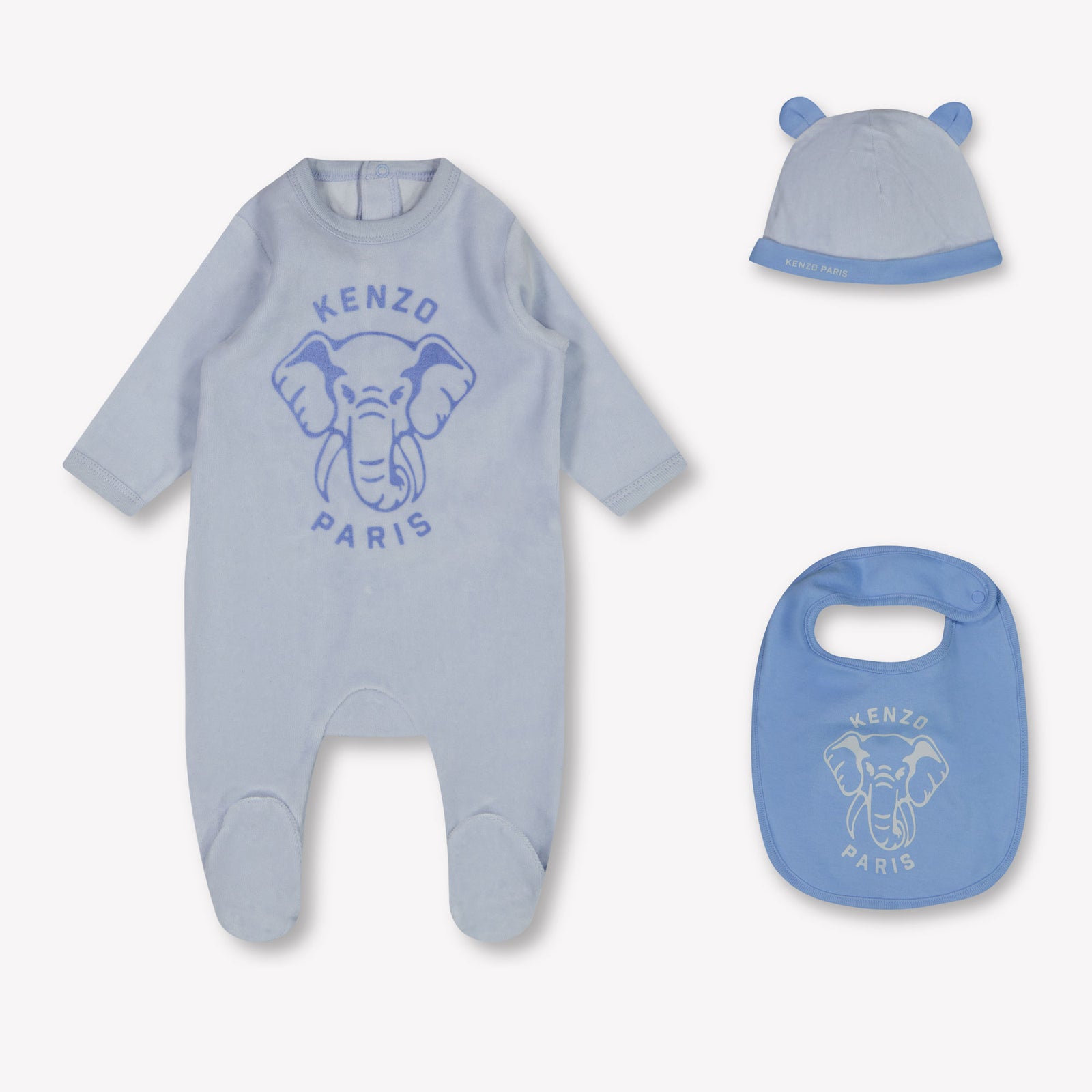 Kenzo kids Baby Unisex Boxpakje In Licht Blauw