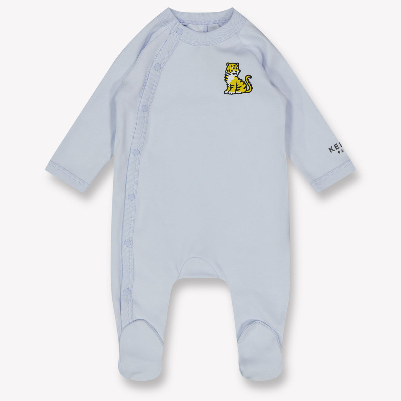 Kenzo kids Baby Unisex Playsuit In Light Blue