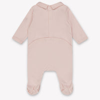 Kenzo kids Baby Unisex Playsuit In Light Pink