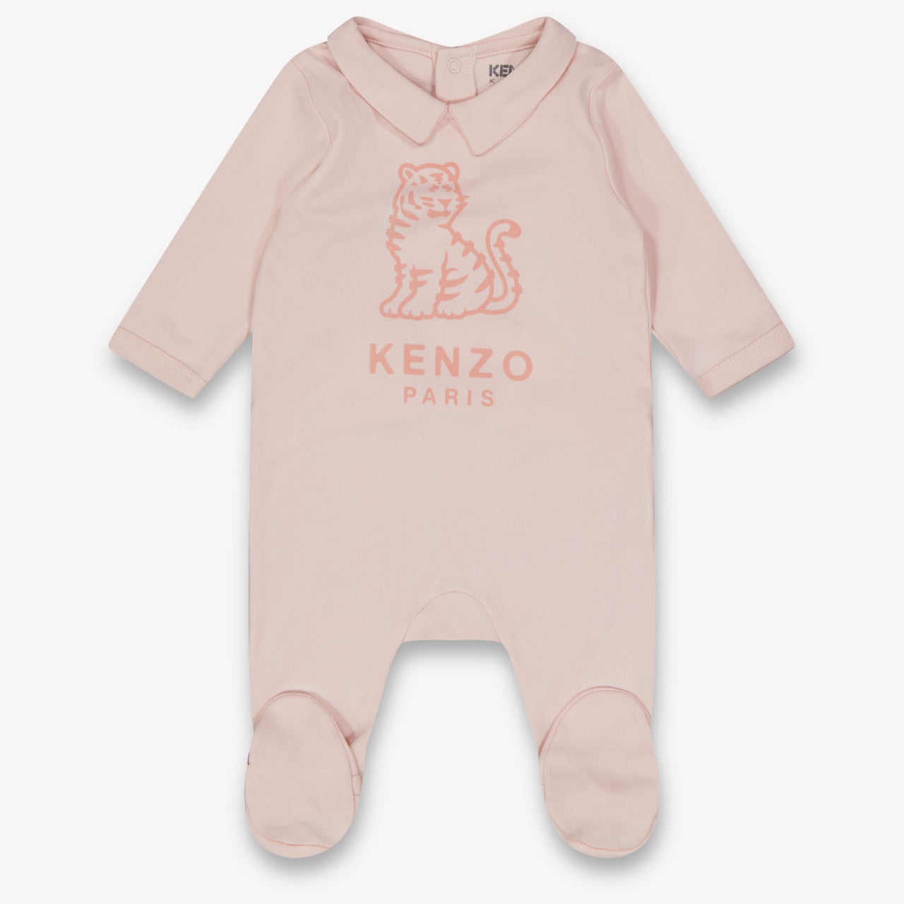 Kenzo kids Baby Unisex Playsuit In Light Pink