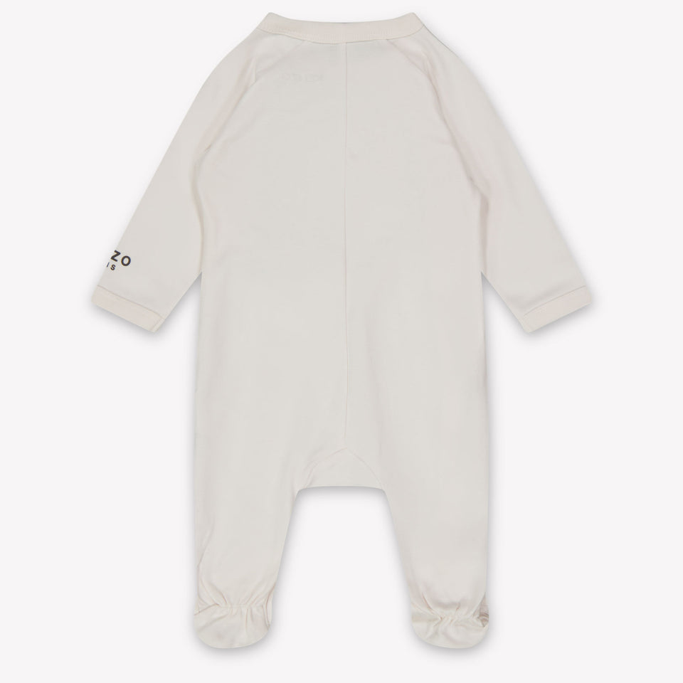 Kenzo kids Baby Unisex Playsuit In Light Pink